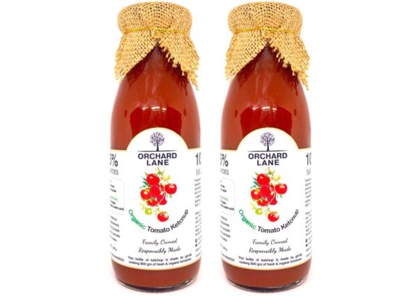 Orchard Lane Organic Tomato Ketchup - Set of 2