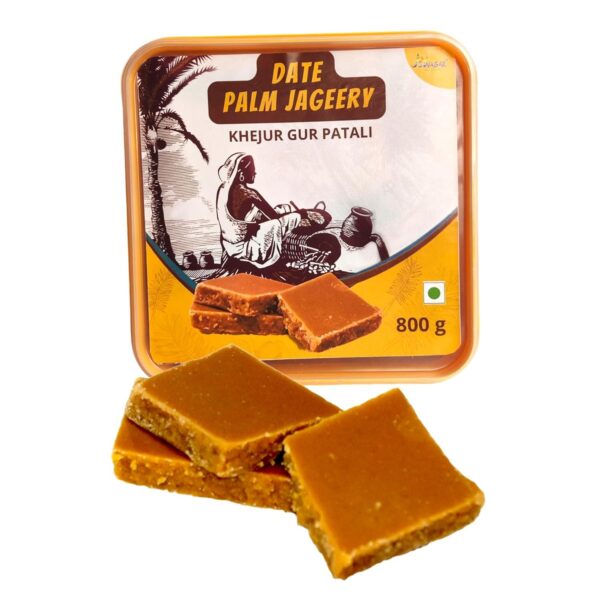 Premium Date Palm Jaggery Block 800g