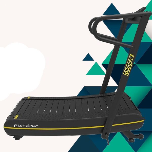 Non-Motorized Curve Treadmill, Zero-Maintenance